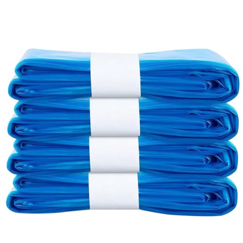 JIEJIEFEELおむつポット 取替えロール 8Mx4個 厚み0.03mm 互換 ポイテック/旧型ポイテック/ニオイポイのカートリッジ 互換品 7層防臭 無香料 ブルー カセットは付属しません