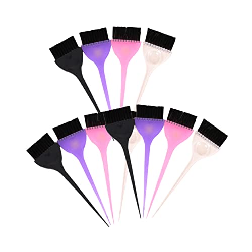 IWOWHERO Hair Tint Brush Dye Set 14pcs Hair Dye Brush Bowl Kit for Professional Salons and Diy Random