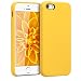 Produktbild kwmobile Hülle kompatibel mit Apple iPhone SE (1.Gen 2016) / 5 / 5S - Hülle Silikon gummiert - Handyhülle - Handy Case in Honiggelb