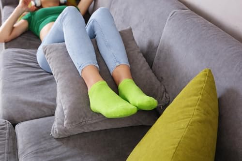 Image of RONDO Ankle Socks Unisex Thin Cotton Athletic Socks for Men for Women Running Socks Breathable Dry Fit Low Cut Golf Socks