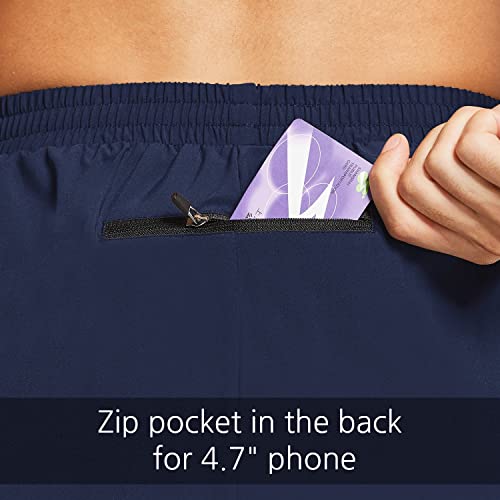 Image of baleaf Men's 5 inch Running Athletic Shorts for Workout Gym Tennis Sports Lightweight Quick Dry with Zipper Pocket