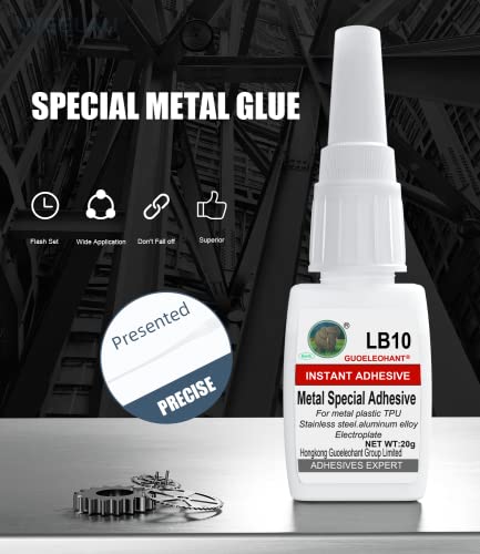 Weglau Metal Glue,Glue For Metal,For Bonding Between Metal And Metal,Metal And Other Material.Instant Super Glue thumb #1