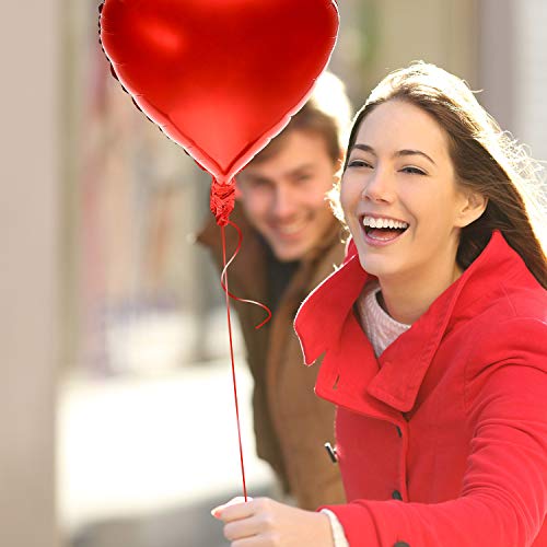 WILLBOND Confezione da 20 Rosso Palloncini a