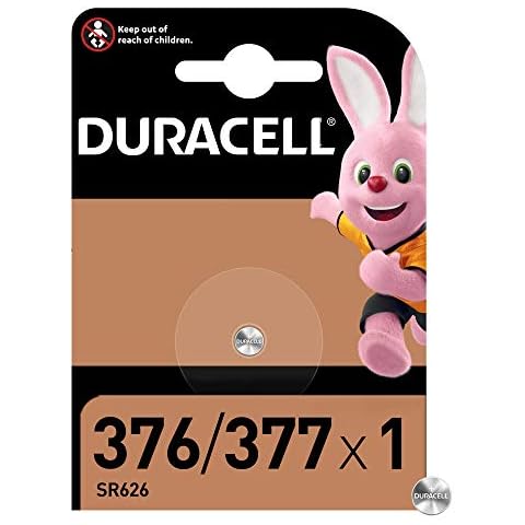 Pile Duracell Oxyde d'Argent 377/376 Cover