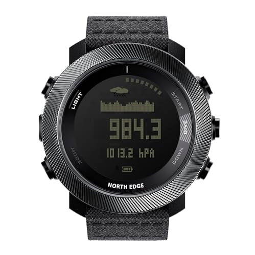 Include contapassi con monitoraggio delle calorie, della distanza e della velocità, cronometro, conto alla rovescia e 50 fusi orari globali. Perfetto sia per le sessioni di allenamento che per l'uso urbano quotidiano.