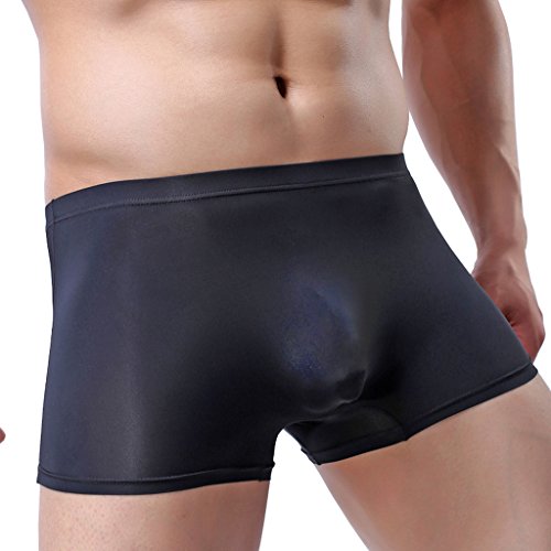 WINDAY Men Briefs Breathable Ice Silk Boxer Bikinis and Briefs N053
