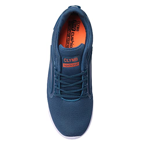 Image of CLYMB Men's Prime Series Training Running Sports Shoes for Office Park Jogging Multicolor