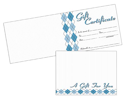 Cartes cadeaux pliées Adams avec enveloppes pour vos invitations et fêtes de famille
