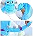 ALITERCY Sulley Sullivan Unisex Adult Pajamas, One Piece Animal Cosplay Costume Halloween/Christmas Winter Home Wear