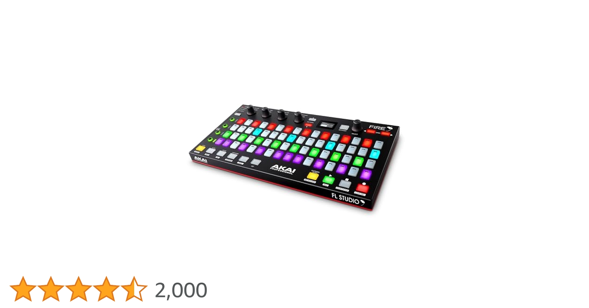 AKAI FIRE MIDIコントローラー AKAI Professional Fire - Powerful MIDI Controller for FL Studio