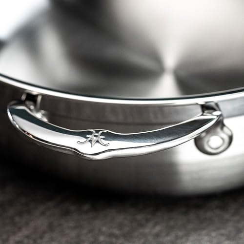 Image of Hestan ProBond Forged - Professional Clad Stainless Steel All-In-One Pan, 5 Quart, with Helper Handle, Induction Compatible