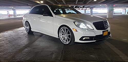 Lame de pare-chocs Mercedes E C207 noir laqué jupe sport