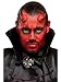Produktbild Smiffys Smiffys Make-Up FX, Teufel-Set, Aqua, Rot & Schwarz, Schminke, Hörner, Schwamm & Applikator Halloween