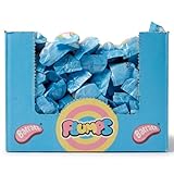 Barratt Flumps Marshmallow Twists 50 x 20g Packs Vanilla Flavour Fluffy Mallows | Individually Wrapped Bulk Box | Retro Sweets for Party Bags Gifting and Sharing