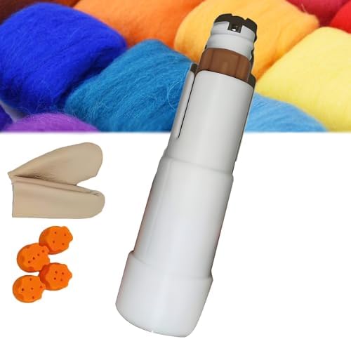 Electric Felting Needle Machine - Adjustable Speed Wool Felting Tool for DIY Crafts, Needle Felting Kit for Wool Painting and Felted Art Projects