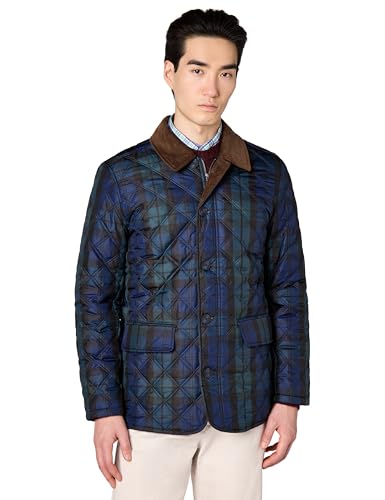 Image of Brooks Brothers Men's Quilted Pattern Walking Coat