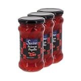 Lot 3x Poivrons piquillo - Les Saveurs de Savino - pot 225g...