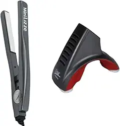 Prancha Chapinha Profissional Mini 200º Bivolt + Suporte