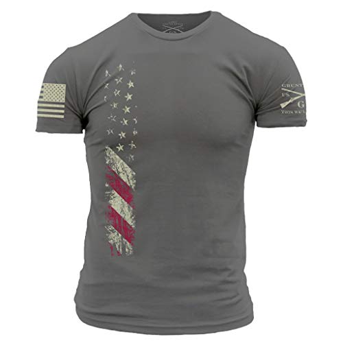 Grunt Style True Colors Men's T-Shirt (Heavy Metal, XX-Large)