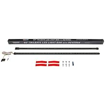 LEDGlow 60" Red Tailgate LED Light Bar for Full Size Trucks - Brake, Running, Turn Signals & Hazard Lights - White Reverse Lights - Waterproof - Heavy-Duty Design - Plug & Play Flat 4 Pin Connector
