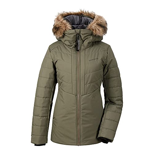 Didriksons W Nana Puff Jacket 2 Grün, Damen Softshelljacke, Größe 40 -...