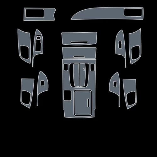 Protection intérieur de voiture haut de gamme pour Honda Accord 2013-2017 film TPU