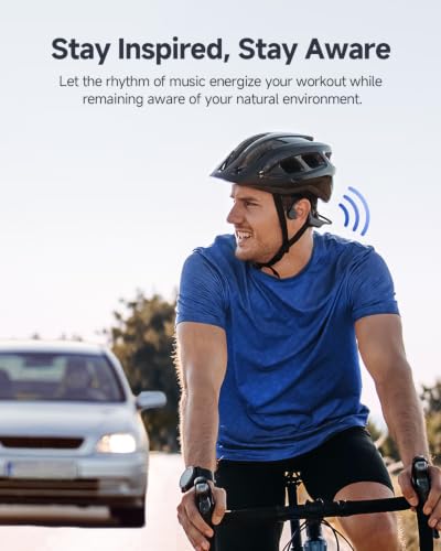 Image of PSIER Bone Conduction Headphones, IPX8 Waterproof Swimming Headphones