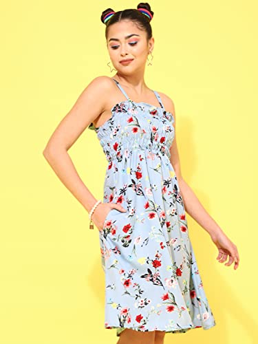 Image of OOMPH! Women's Crepe A-Line Knee-Length Dress Pack of 1