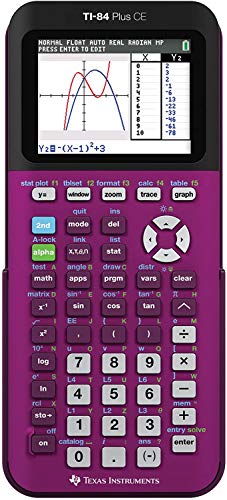 TI84 Plus CE Plum 2425 Office electronics