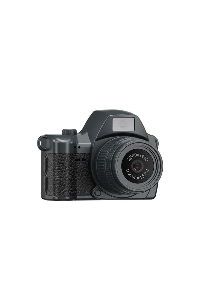 Torima Dijital Fotoğraf Makineleri Video Mini Kamera 2K Video 128GB Destekli CMR42 Siyah