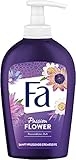 Fa Flüssigseife Passion Flower mit dem sinnlichen Duft von Passionsblüten, sanft & pflegend, 250 ml