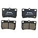 BOSCH BC1113 QuietCast Premium Ceramic Disc Brake Pad Set - Compatible with Select Lexus GS300, GS350, GS430, GS450h, GS460, IS250, IS350; REAR