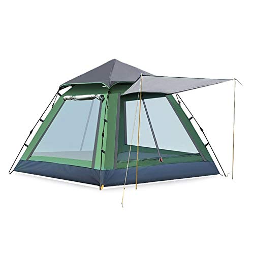Tente 3-4 personnes pour camping en famille et sorties de pêche extérieure