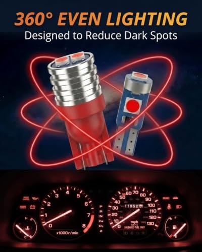 Kit de 20 Bombillas LED Rojo para Acura Integra 1986-2001 miniatura 4