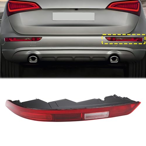 USTAR Rear Bumper Tail Light Compatible with Audi Q5 2018 2019 2020 2021 Rear Bump Brake Lights for Right Passenger Side 80A945070A
