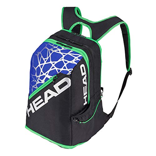 HEAD Racquetball Backpack - Racket Bag w/Multiple Compartments & Adjustable Shoulder Straps