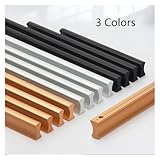 EQGNTS Cabinet Pulls, Cabinet Pulls Handles 2 Pcs Solid Aluminum Kitchen Cupboard Drawer Furniture Door Handle with Screws(Length 235mm) - Image 7