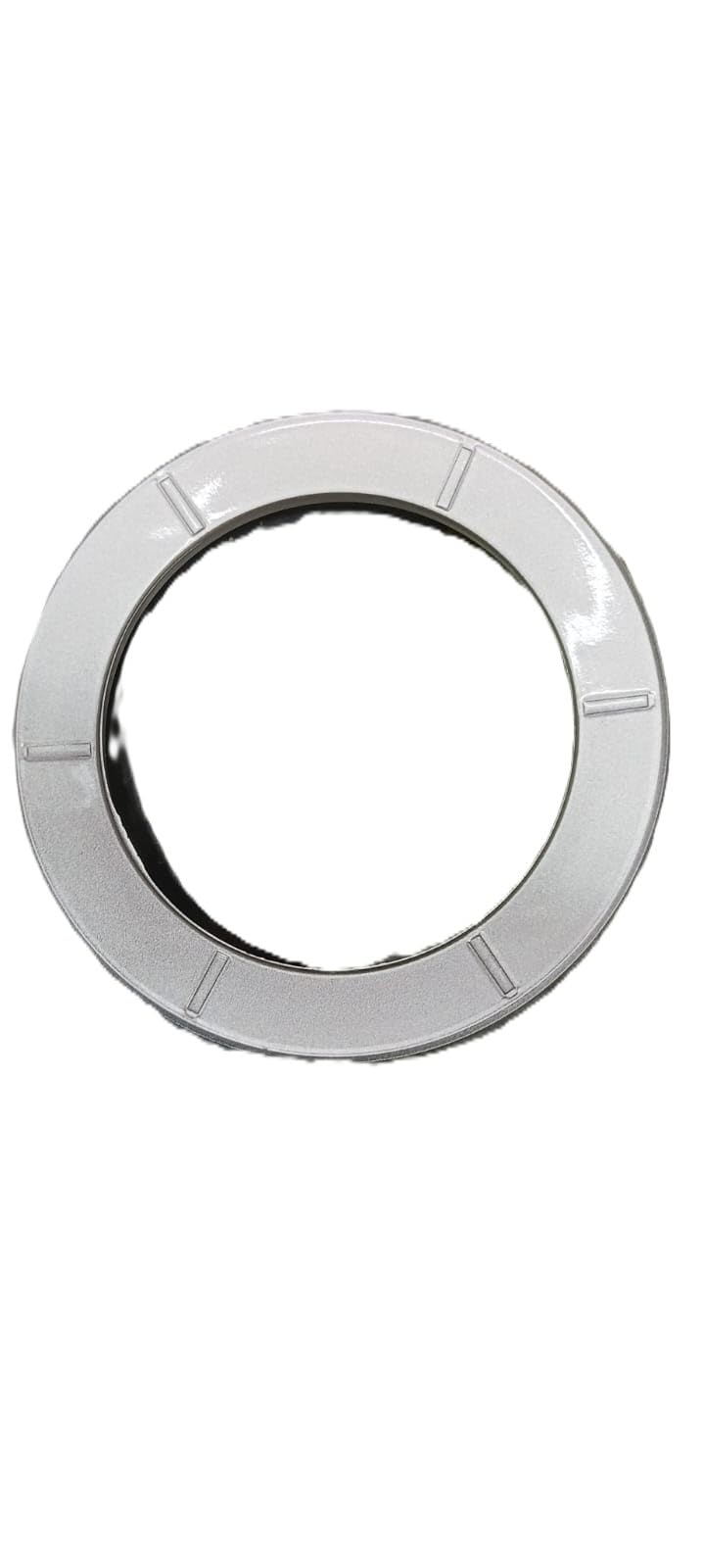 G.O.T PVC Tank Cap Beading for Suzuki Gixxer, Silver Finish, Motorcycle Fuel Tank Protector Ring