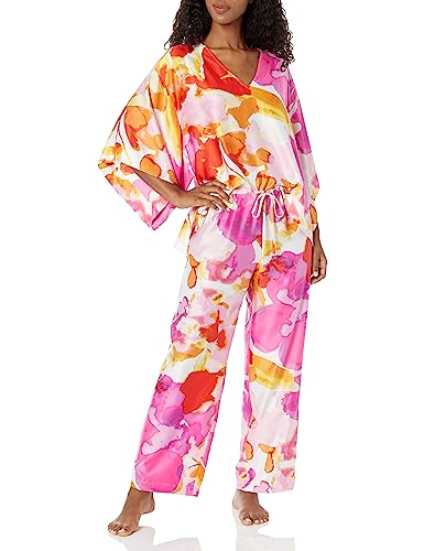 PJ pyjama long Natori femme blanc taille 24-26" inseam 26 pouces
