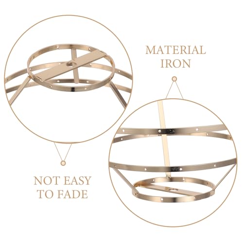 Structure de lampe facile à entretenir pour grand lustre solide - 4