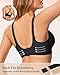 LetsJoli Black Bra Wireless Bras for Women No Underwire Seamless Support and All Day Comfort Tshirt Bras Early Fall Fashion(Black 2XL)