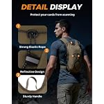 Tactical Running Vest with 2L Water Bladder,Hydration Backpack Men Women - Image 5
