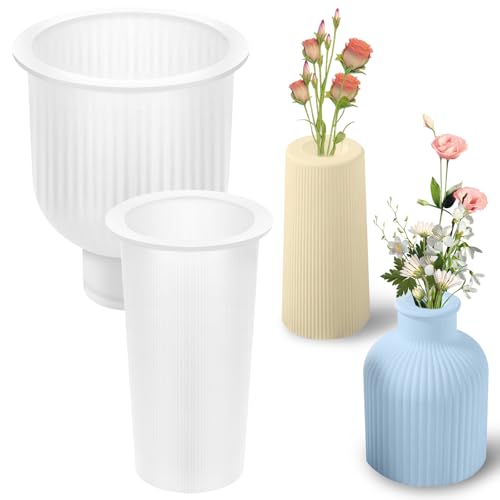 Lwmtt 2 Stücke Vase Silikonform CMR