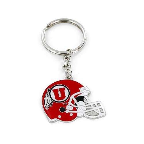 Aminco NCAA Utah Utes College Helmet Keychain, Multicolor, 5 (CCP-KT-023-23)