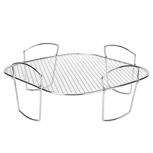 Grille de cuisson acier inoxydable pour séchage et rôtissage de viandes