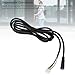 RiToEasysports Electric Scooter Meter Connection Cable, Electric Scooter Display Connection Line PTFE Material Power Cable Replacement Wire