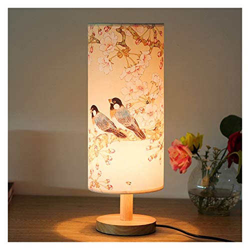 IXART Lampara de Mesa Lámpara de china moderna dormitorio mesita de noche creativa caliente estilo