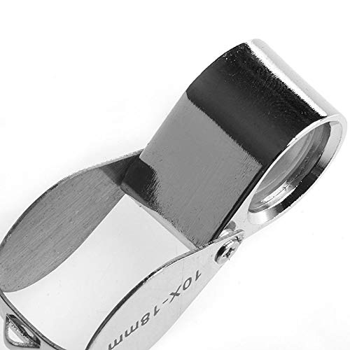 10X-18mm Mini Triplet Jubiler Lupa Lupa Lupa Biżuteria ze szkła powiększającego Diament -Y103 The New