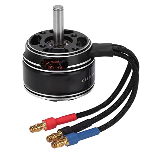 Brushless Motor, Högpresterande 3530 5mm RC Metal Brushless Motor för RC Glider Aircraft Plane Helicopter UAV (1400KV)