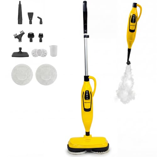 STEAMBOT Steam & Scrub Mop 10-in-1 Accessories, Detachable Handheld Cleaner